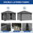 12 Ft. W x 10 Ft. D Aluminum Patio Gazebo-100692320