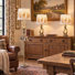 64 " Distressed Floor Lamp