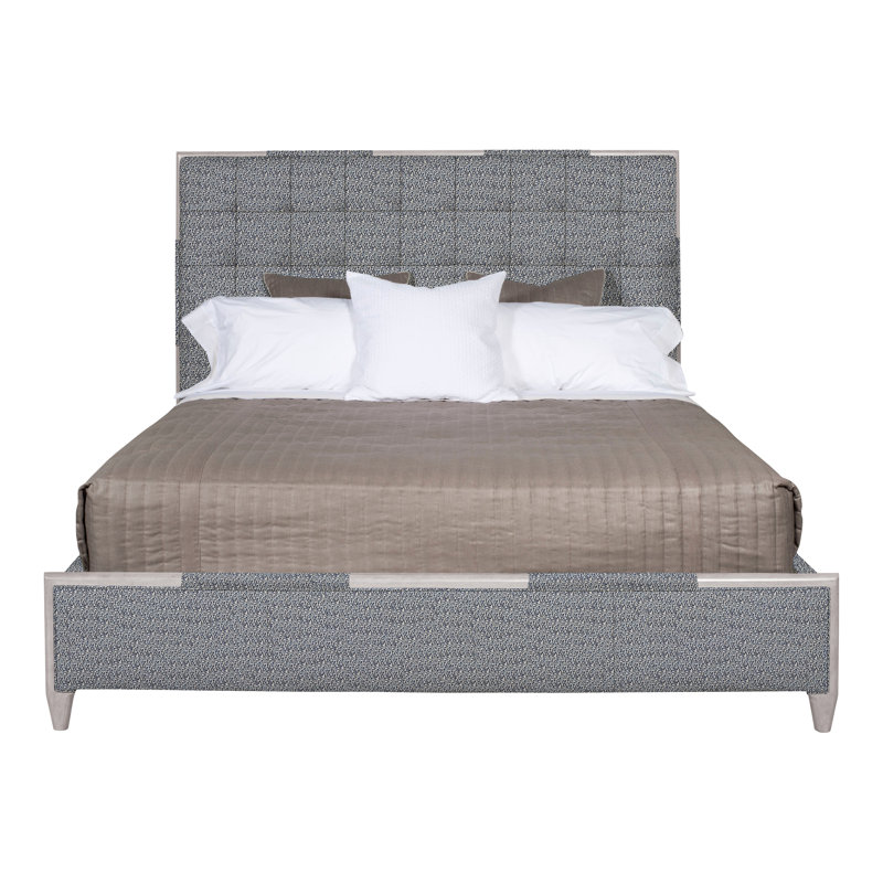 Thom Filicia Home Chatfield King Bed, Ian Smoke, Dove Gray
