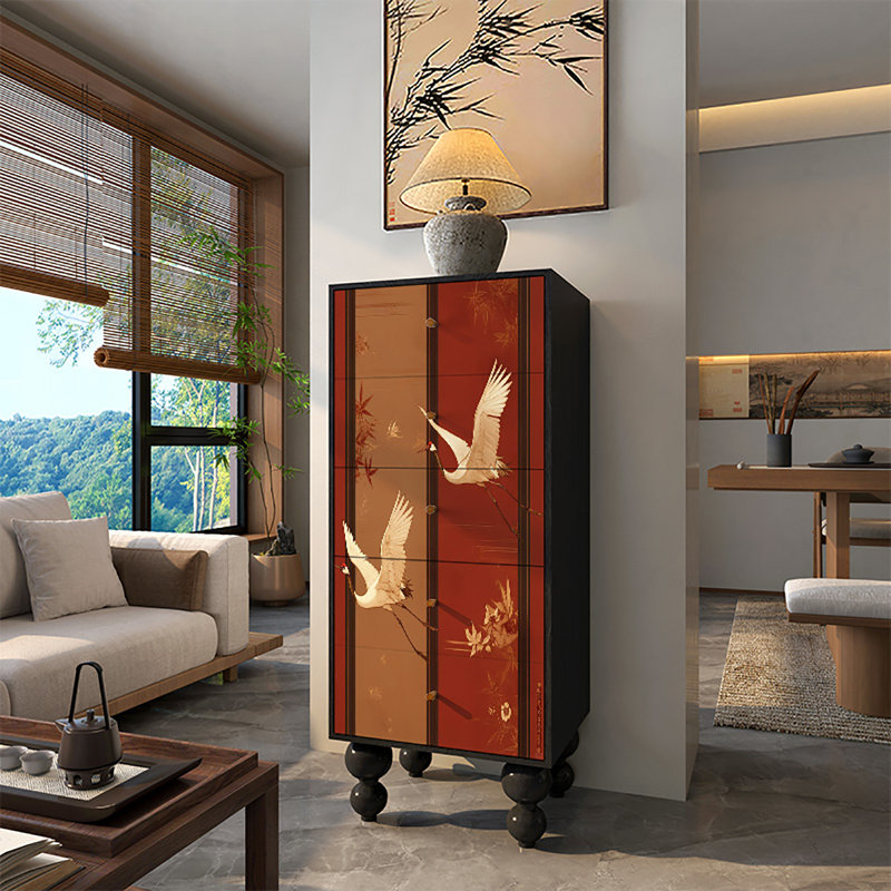 Multi-functional art drawers decorative cabinet