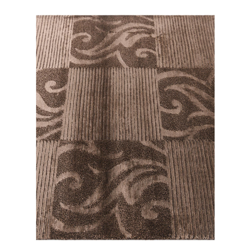 Tapis brun chocolat Outen