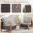 Drazen 7 - Person Patio Furniture Set With Fire Pit Table, All-Weather Wicker Outdoor Conversation Set With Chair And Thick Cushions-685844820-685844823