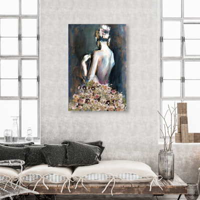 Pensée sur vous - impression sur toile