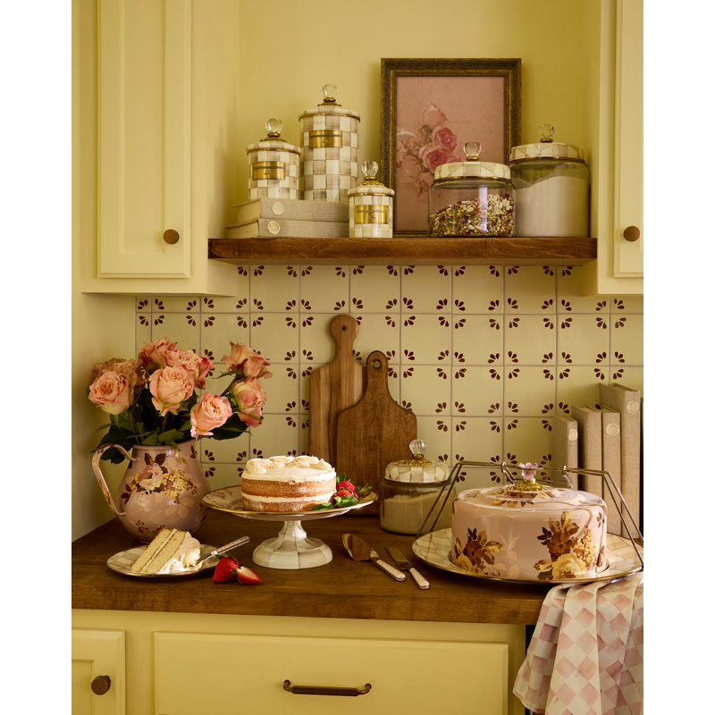 Wild Rose Cake Carrier, Mauve