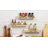 6 Jar Solid Wood Spice Rack