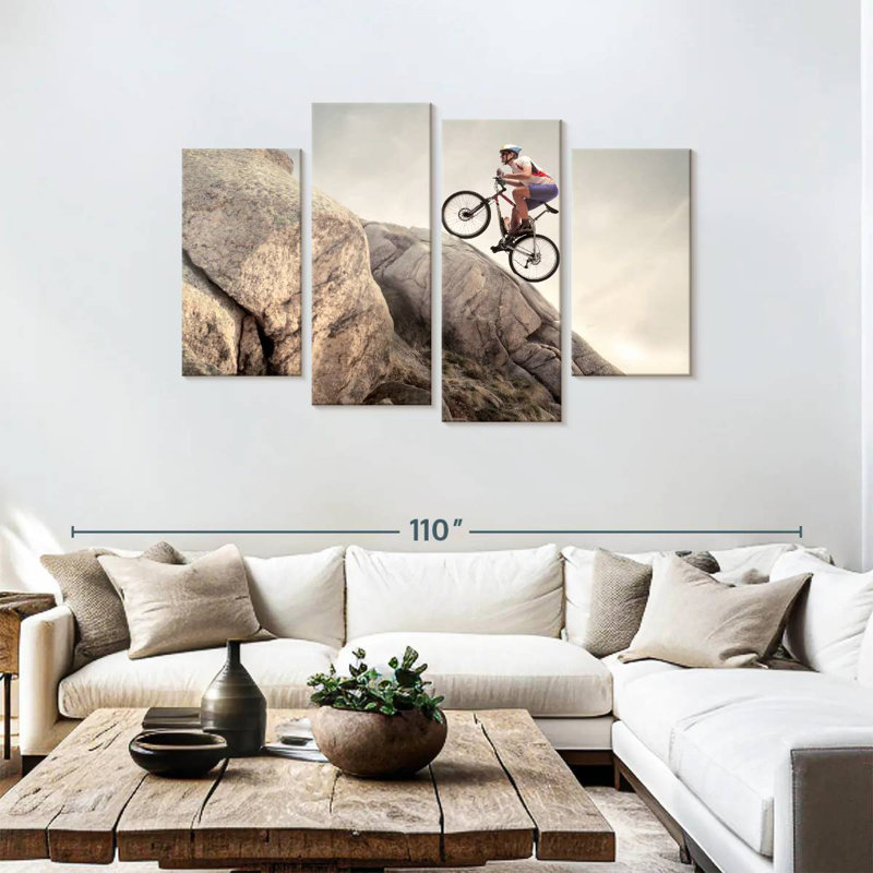 Rocky Uphill Cycling, H 48 po x l 75 po