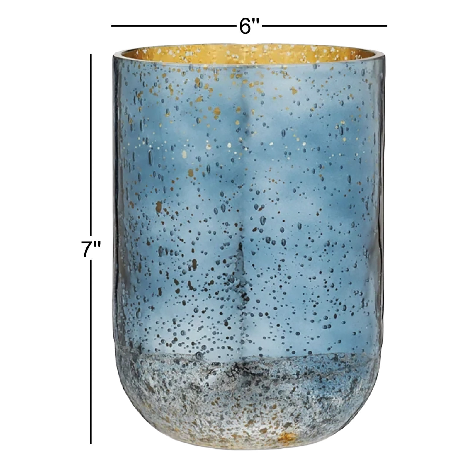 Caz Scented Jar Candle, Large Radiant Glass