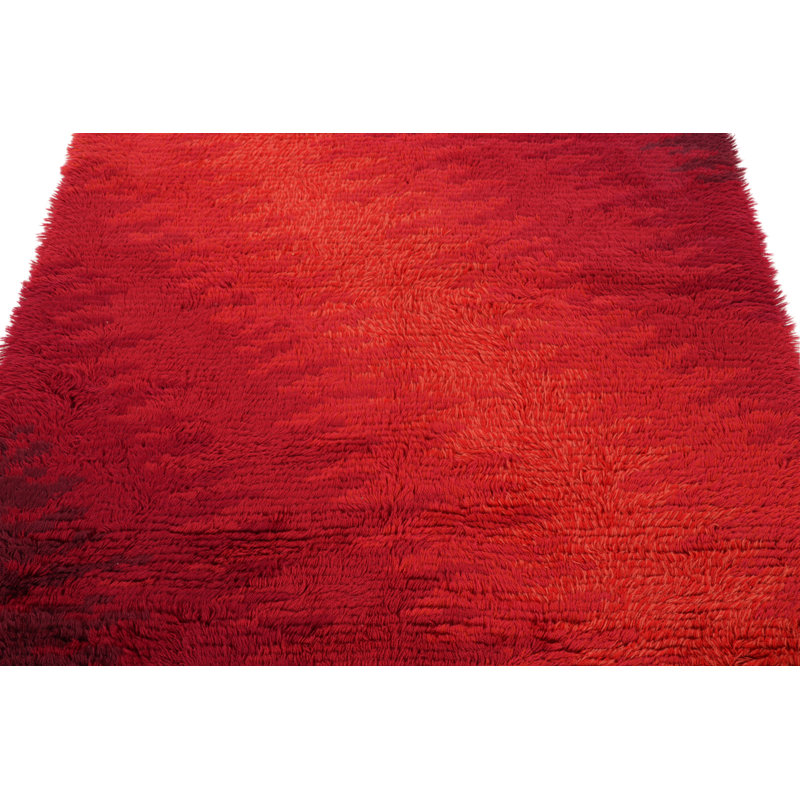 One-of-a-Kind 4’6x6’6 Hand Knotted Area Rug