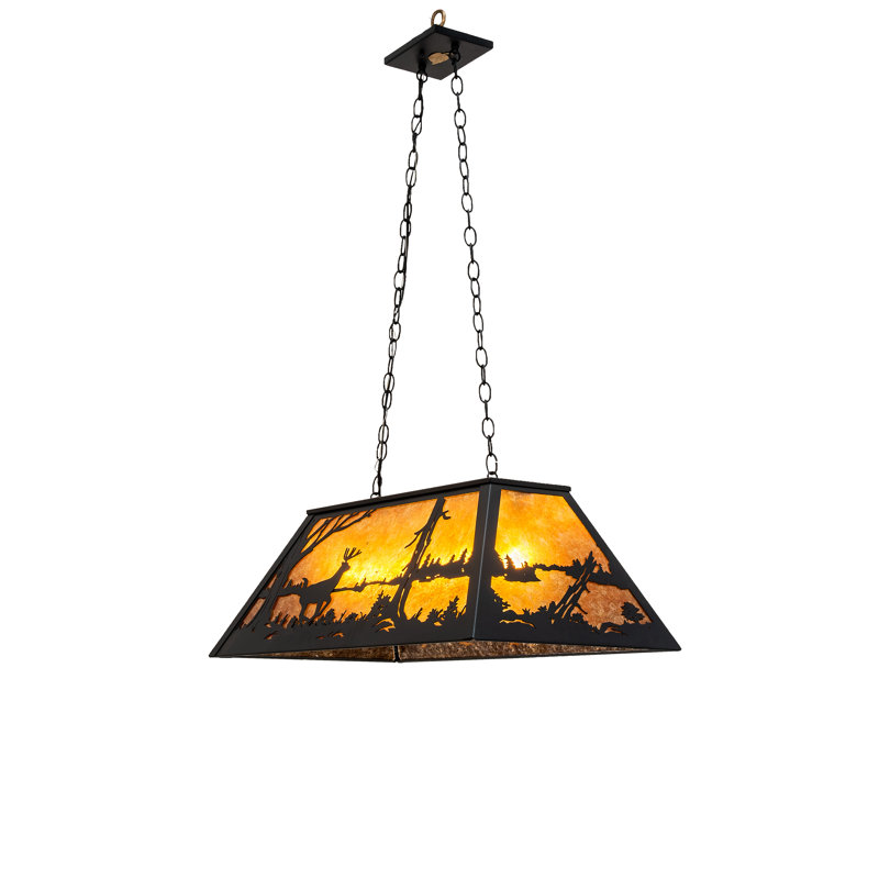 Lockheart 6 - Light Pendant, Textured Black