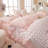Microfiber Floral Print Comforter Set-110353999