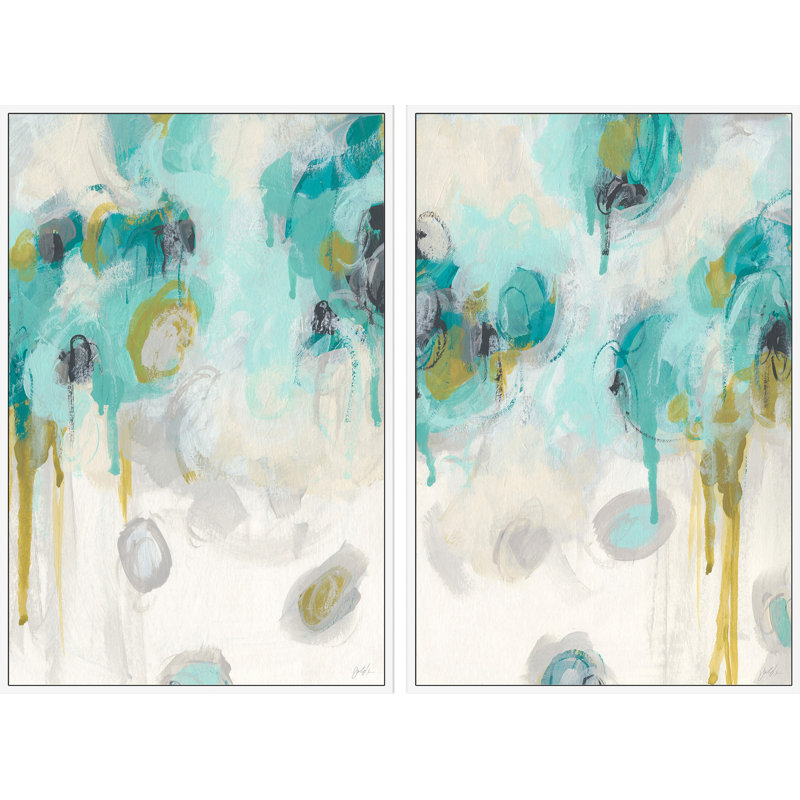 " Sea Cloud " 2 - Pieces, 18" H x 12" W x 1.5" L