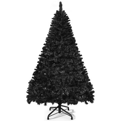 Arbre de Noël artificiel épinette noire d'Halloween