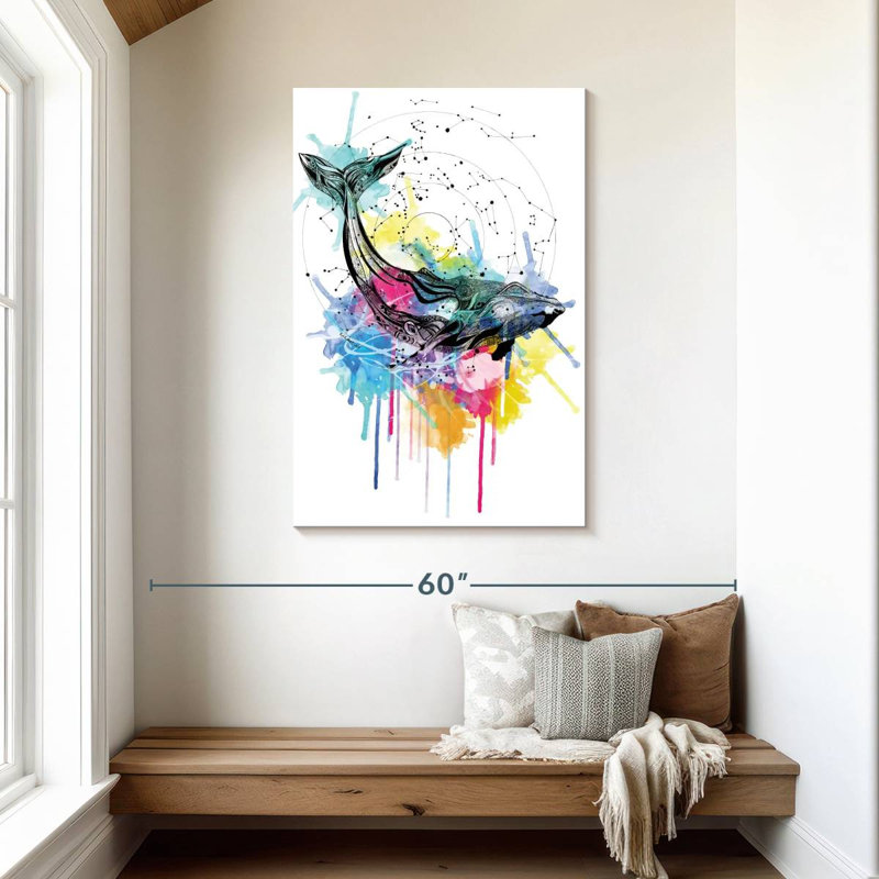 Brampt Whale, 45" H x 30" W
