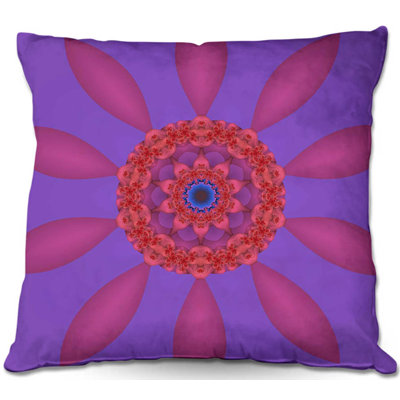 Coussin décoratif à fleurs canapé divine