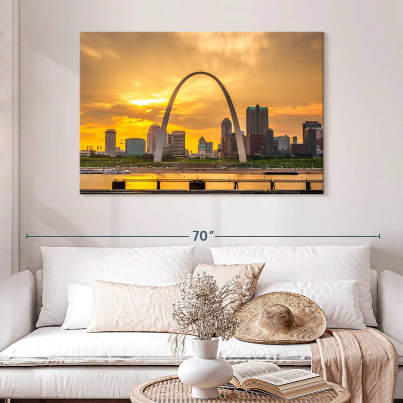 Ravi Saint Louis, 32" H x 48" W