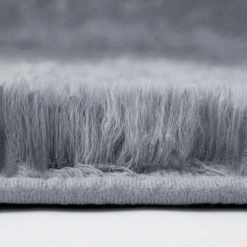 Filey Deep Pile Fluffy Shaggy Area Rug for Indoor/Outdoor Use, Runner 80 x 300cm