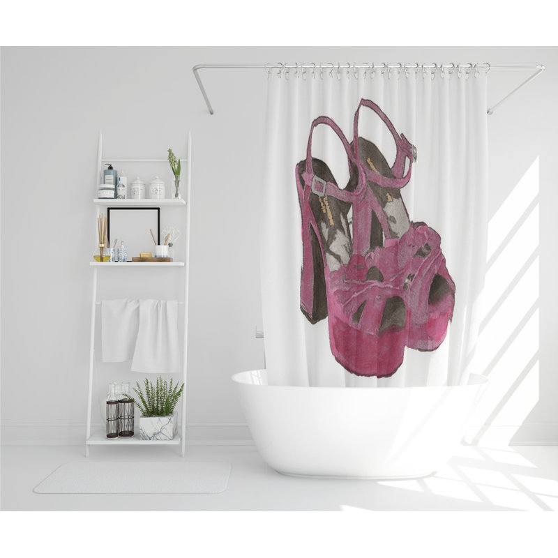 Putman Polyester Shower Curtain Set