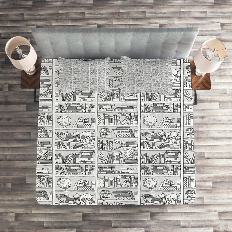 Coverlet, King Bedspread + 2 Shams