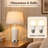25" USB Bedside Table Lamp Set with Touch Control and Bulbs-307680627