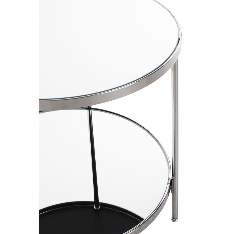 Wayment End Table, Chrome