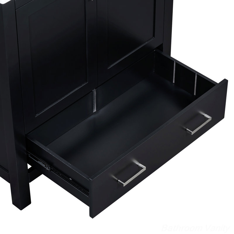 Richetta Under Sink Cabinet, Black