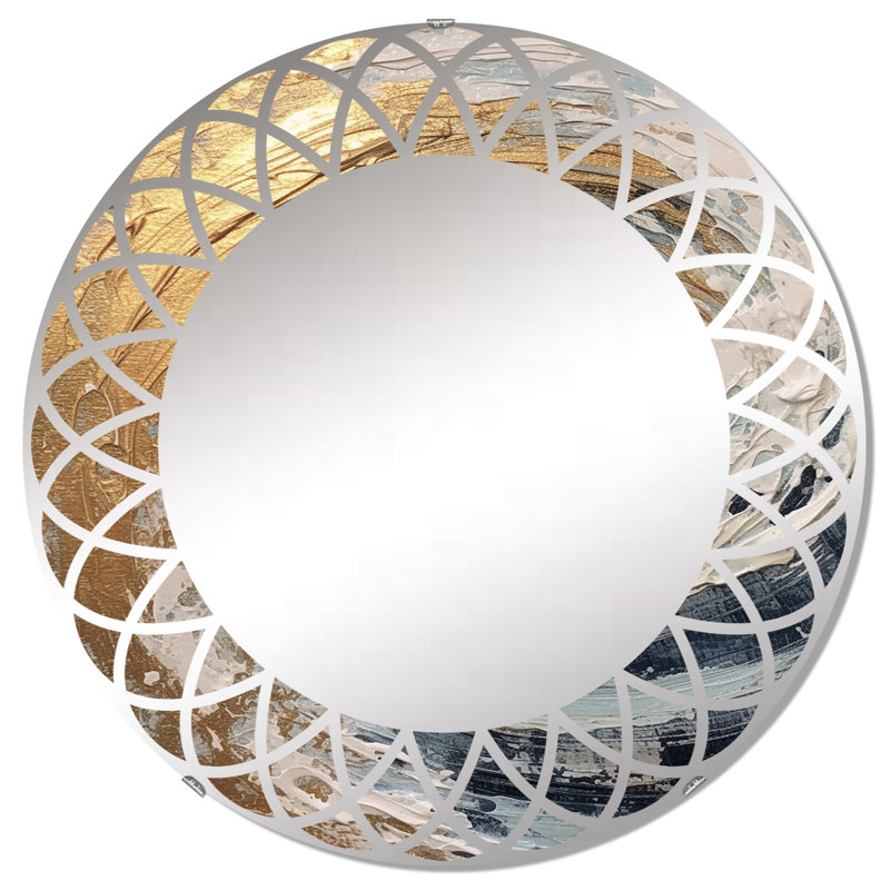 Aubusson Circle Wall Mirror, 32" x 32"
