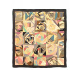 One-of-a-Kind 5'9" x 6'1" Area Rug in Beige/Gold/Olive/Black