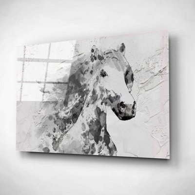 «White Stallion 1» par Irena Orlov - impression sans cadre