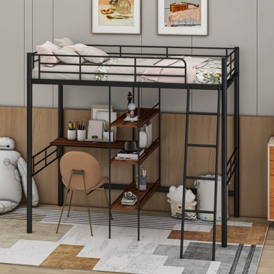 Makris Kids Twin Loft Bed