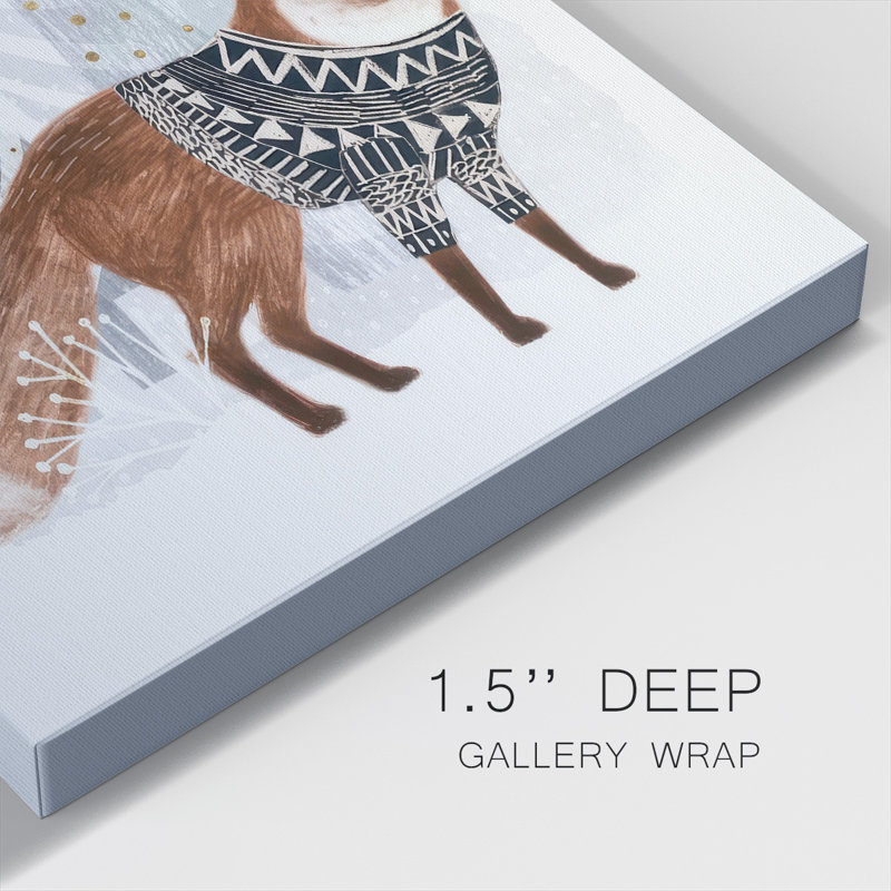 Cozy Woodland Animal I, H 40 po x l 40 po x P 1,5 po