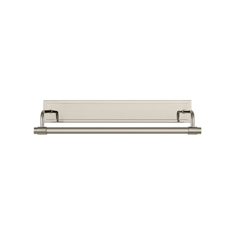Thomas O'Brien Dimmable LED Wall Mount Picture Light, 4" H x 18" W x 8.5" D, Polished Nickel, 1400 Lumens
