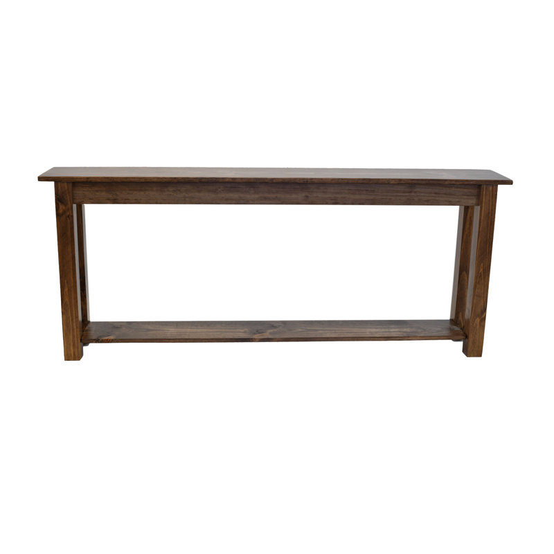 Negron Solid Wood Console Table, 30" H x 72" W x 12" D