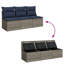55cm Wide Patio Sofa with Cushions
