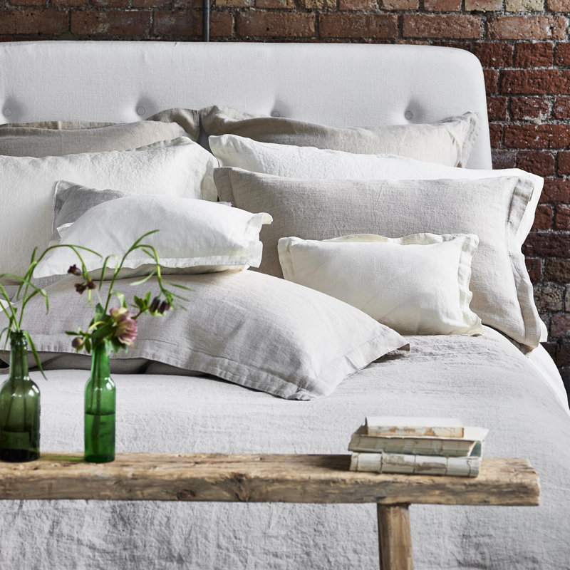 Biella Ivory Duvet , King Duvet Cover
