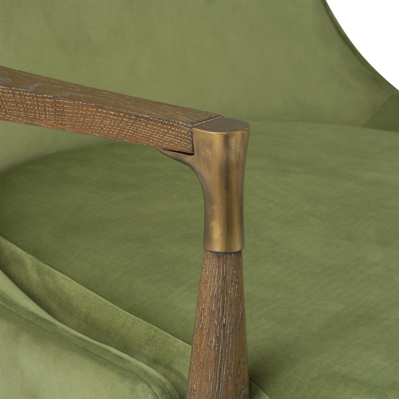 Bastian Chair, Forest Velvet