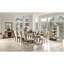 Harjo Extendable Trestle Dining Table-834755556