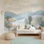 Papier peint pastel paysage décoratif Rolling Hills-669379498-669379496
