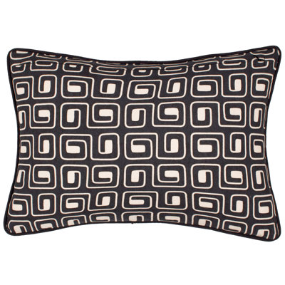 Safara Abstract Rectangular Throw Cushion