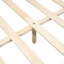 Lit plateforme tapissier avec bandes métalliques-639097252