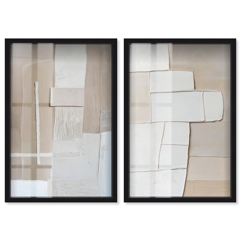 «Minimalist Harmony II» par Art Remedy, Noir, H 17 po x l 24 po
