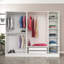 Raqual 100% MELAMINE COATED PARTICLE BOARD Wardrobe-600038917