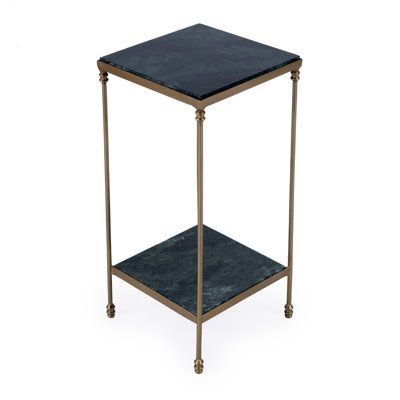 Larkin Marble & Iron Side Table