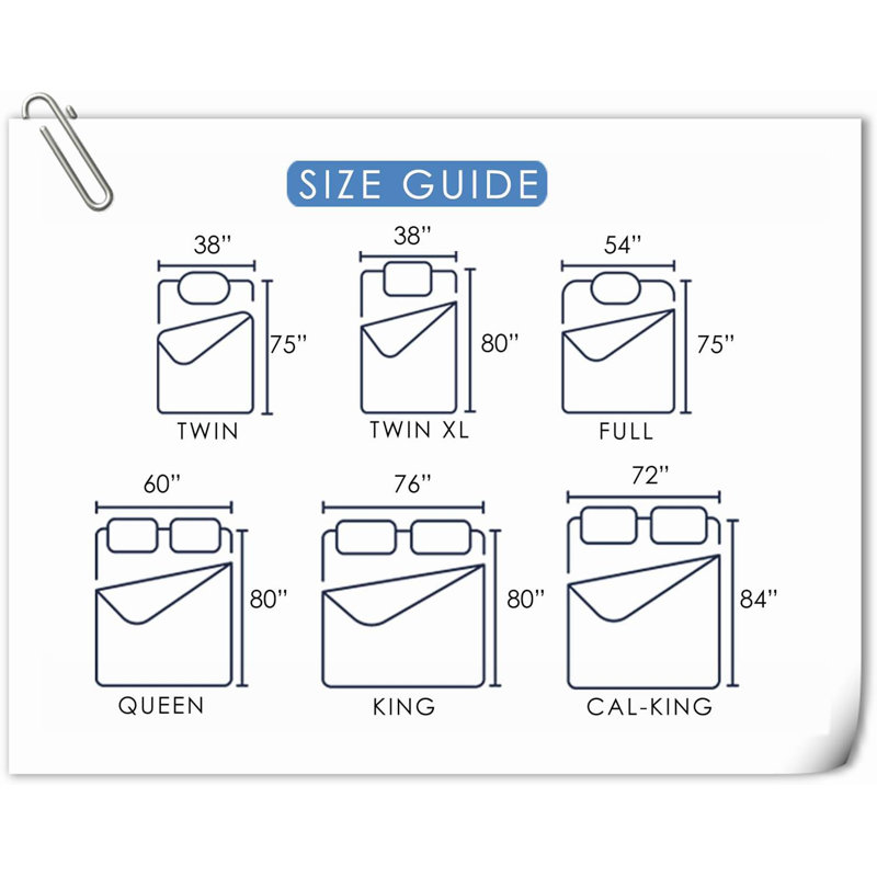 Surmatelas de 16 po Pennrock Alwyn Home, Blanc, Très grand