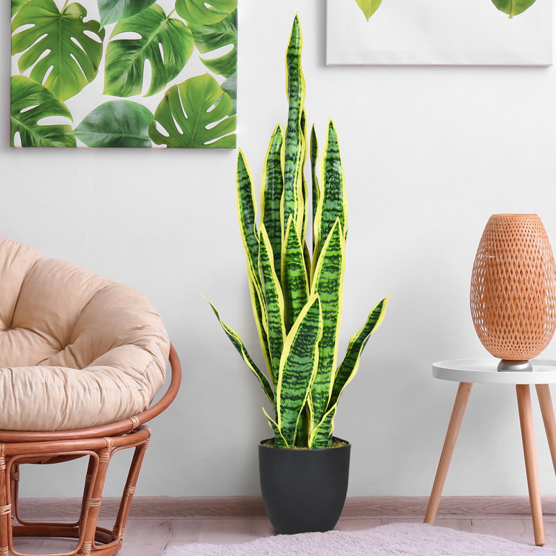 Duckworth 36 po Faux Snake Plant en pot