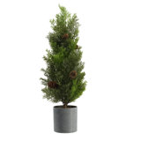 24'' Faux Pine Tree in Pot