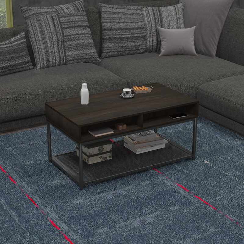 Kyashia Coffee Table, Espresso