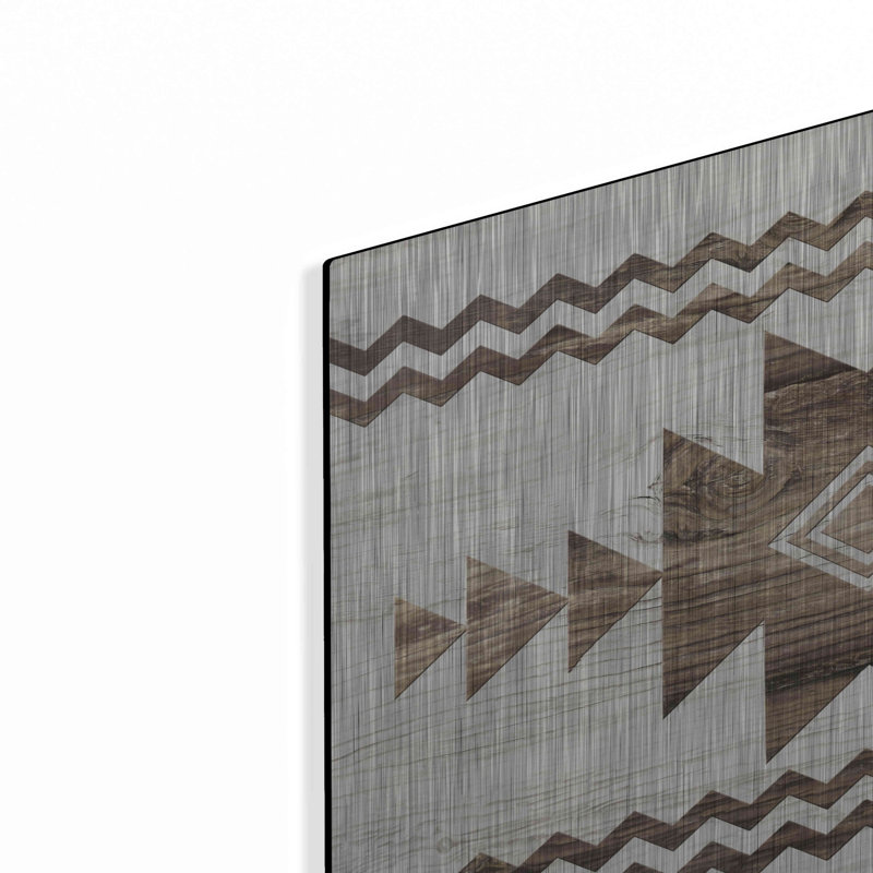 Art mural en métal Foundry Select «Southwest Wood I» par Lori Deiter, H 12 po x l 16 po