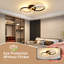 Darlyne Black LED Flush Mount