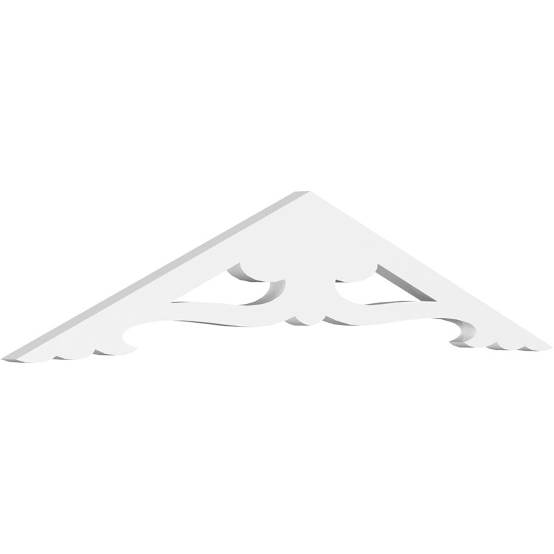 Cornelia en PVC de qualité architecturale, H 7,5 po x l 36 po x P 1 po, 5 / 12