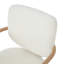 46 cm H Boucle Armchair in Beige